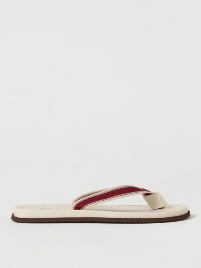 Brunello Cucinelli Sandals  Men Color Burgundy