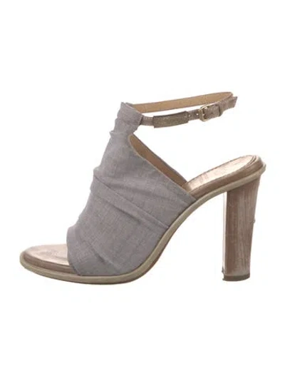 Pre-owned Brunello Cucinelli Sandals In Gray