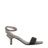 Brunello Cucinelli Grey Suede High Heels Sandals
