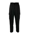 Brunello Cucinelli Sartorial Cargo Trousers In Black