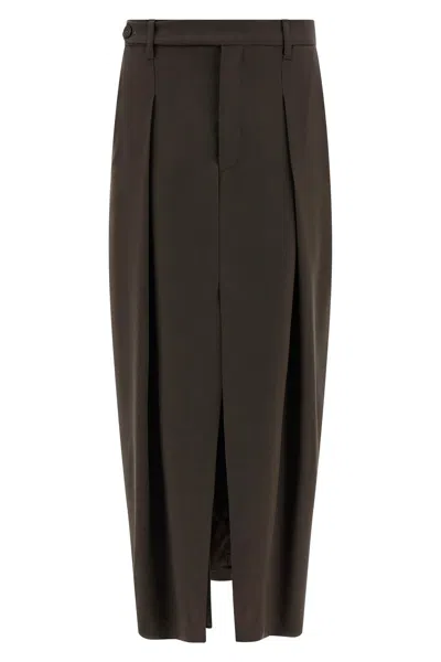 BRUNELLO CUCINELLI 'SARTORIAL CURVED' SKIRT
