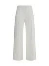 Brunello Cucinelli Sartorial Flared Pants In Neutral