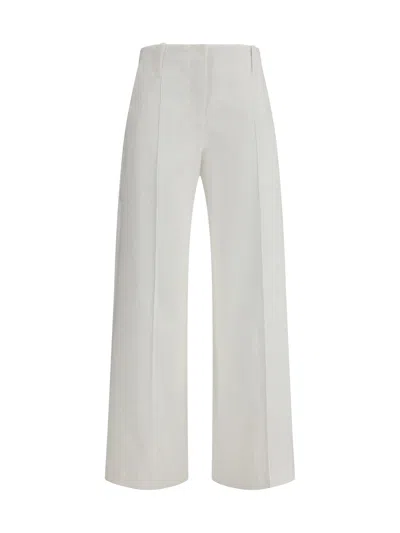 Brunello Cucinelli Sartorial Flared Pants In Neutral