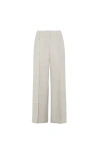 Brunello Cucinelli Sartorial Flared Trousers In Neutral