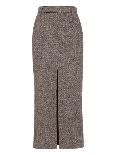 BRUNELLO CUCINELLI 'Sartorial Pencil' midi skirt BRUNELLO CUCINELLI