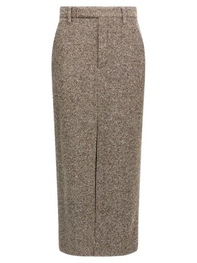 BRUNELLO CUCINELLI BRUNELLO CUCINELLI 'SARTORIAL PENCIL' SKIRT