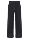 Brunello Cucinelli Sartorial Square Jeans In Black