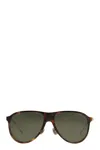 Brunello Cucinelli Men's Sartorial Sunset Acetate And Titanium Sunglasses With Polarised Lenses