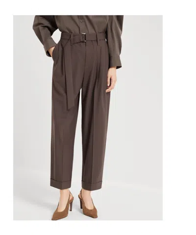 Brunello Cucinelli Sartorial Trousers In Blue