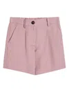 Brunello Cucinelli Sartorial Twill Shorts In Pink
