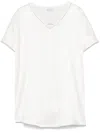 Brunello Cucinelli Satin Blouse In White