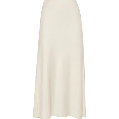BRUNELLO CUCINELLI BRUNELLO CUCINELLI SATIN CADY FLUID PENCIL SKIRT