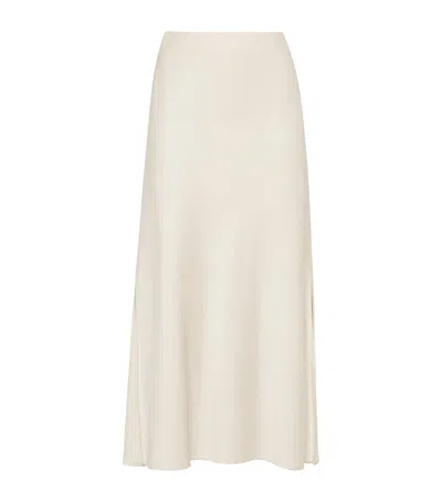 BRUNELLO CUCINELLI SATIN PENCIL SKIRT