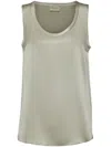 Brunello Cucinelli Top In Mint Green