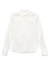 Brunello Cucinelli Cotton Shirt In White