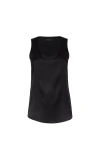 Brunello Cucinelli Silk Top In Black