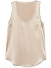 Brunello Cucinelli Women Reversible Top In Neutrals