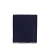 Brunello Cucinelli Blue Cashmere Scarf