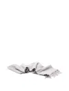 Brunello Cucinelli Men Scarf In Gray
