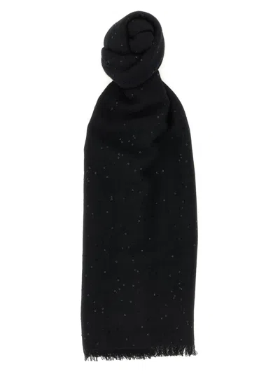 Brunello Cucinelli Scarf In Black