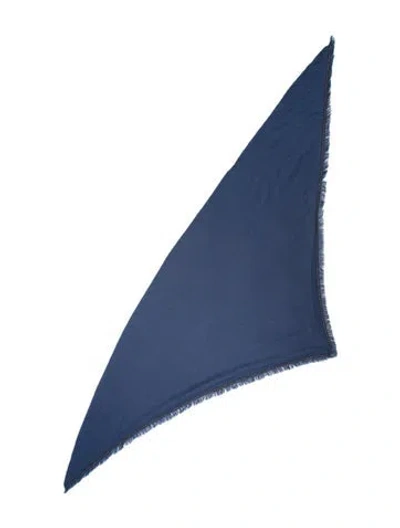 Pre-owned Brunello Cucinelli Scarf In Blue