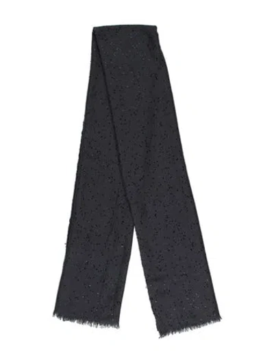 Pre-owned Brunello Cucinelli Scarf In Blue
