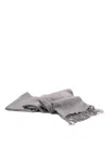 Brunello Cucinelli Men Scarf In Gray