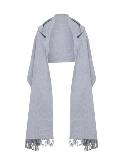 Brunello Cucinelli Scarf In Grey