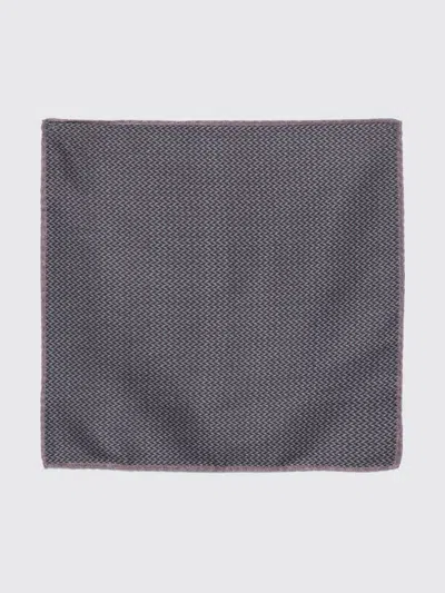 Brunello Cucinelli Scarf Men In Gray