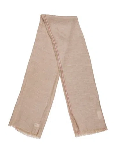 Pre-owned Brunello Cucinelli Scarf In Neutral
