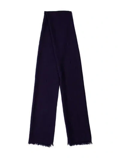 Pre-owned Brunello Cucinelli Scarf In Purple