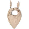 Brunello Cucinelli Foulard With Monili In Neutral