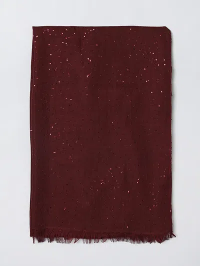 Brunello Cucinelli Scarf Woman  In Brown