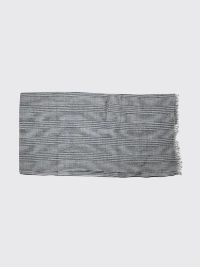 Brunello Cucinelli Scarf Woman  In Gray