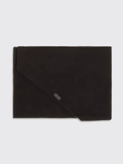 Brunello Cucinelli Scarf Woman In Coffee