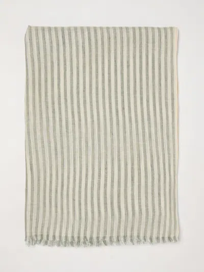 Brunello Cucinelli Scarf Woman In Neutral
