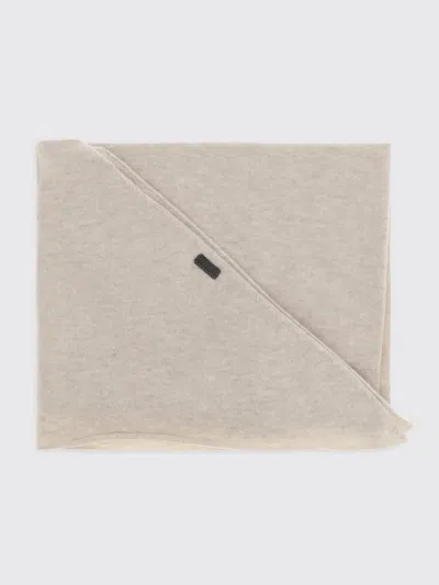 Brunello Cucinelli Scarf Woman In Neutral