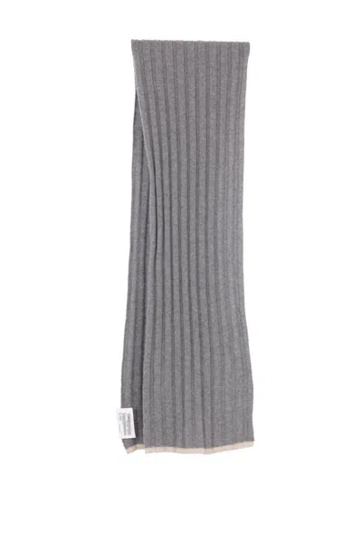 Brunello Cucinelli Scarfs In Black