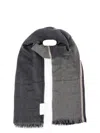 Brunello Cucinelli Men Cashmere And Silk Scarf In Blue