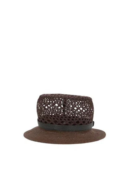 Brunello Cucinelli Scarfs In Brown