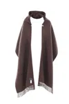 Brunello Cucinelli Scarfs In Brown