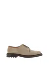 Brunello Cucinelli Suede Derby Shoes