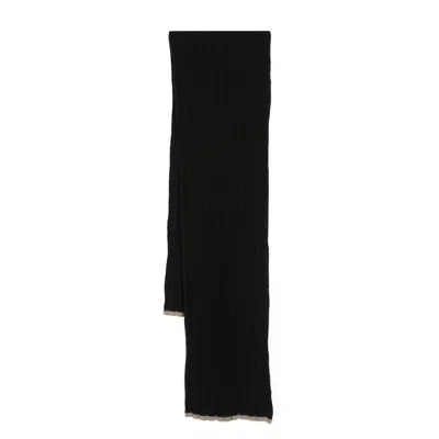 Brunello Cucinelli Scarves In Black
