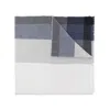 Brunello Cucinelli Check-print Frayed-edge Scarf In Gray