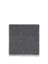 Brunello Cucinelli Women Cashmere Scarf In Gray