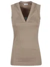 Brunello Cucinelli Scollo V S/m In Nutshell
