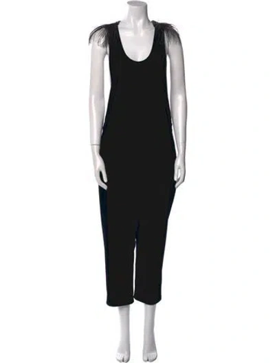 Pre-owned Brunello Cucinelli Scoop Neck Jumpsuit In Black