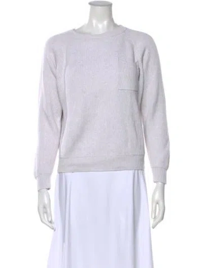 Pre-owned Brunello Cucinelli Scoop Neck Sweater In Neutral