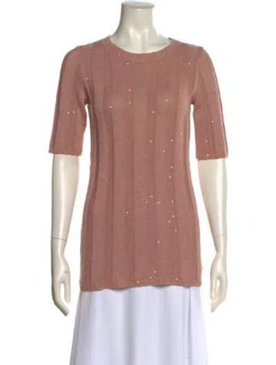 Pre-owned Brunello Cucinelli Scoop Neck Sweater In Neutral
