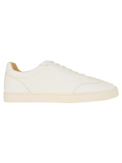Brunello Cucinelli Scottish Red Deer Leather Sneakers